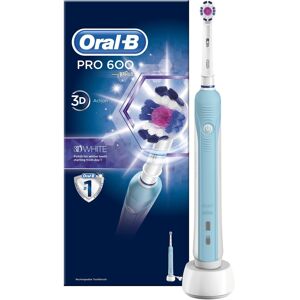Oral-B Pro 600 White & Clean Electric Rechargeable Toothbrush Oral-B Pro 600 White & Clean Electric Rechargeable Toothbrush