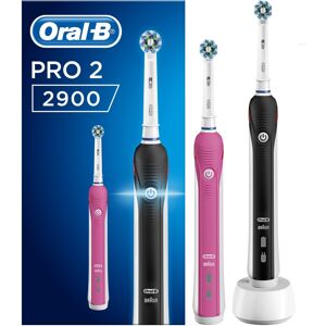 Oral-B Pro 2900 Electric Rechargeable Toothbrush Powered by Braun (Two Handle Pa Oral-B Pro 2900 Electric Rechargeable Toothbrush Powered by Braun (Two Handle Pa