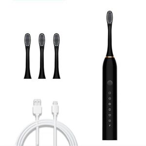 Unbranded (Black) Sonic Electric Toothbrush Ultrasonic Automatic USB Rechargeable IPX7 Wat Unbranded (Black) Sonic Electric Toothbrush Ultrasonic Automatic USB Rechargeable IPX7 Wat