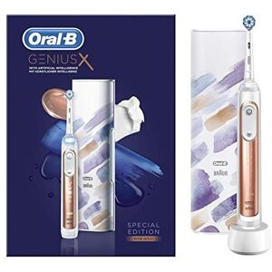Oral-B Genius X Special Edition Rechargeable Electric Toothbrush, 1 Premium Rose Oral-B Genius X Special Edition Rechargeable Electric Toothbrush, 1 Premium Rose
