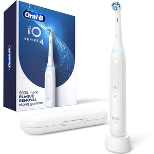 Oral-B OralB iO Series 4 Electric Toothbrush with 1 Brush Head Rechargeable Adult Wh Oral-B OralB iO Series 4 Electric Toothbrush with 1 Brush Head Rechargeable Adult Wh