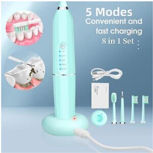Unbranded (white) 5 Modes 3200rpm/min Sonic Electric Toothbrush Dental Scaler Calculus Rem Unbranded (white) 5 Modes 3200rpm/min Sonic Electric Toothbrush Dental Scaler Calculus Rem