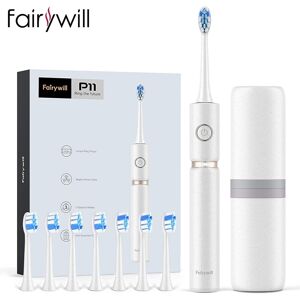 Unbranded (P11PlusW-H5-8BH)Fairywill P11 Sonic Whitening Electric Toothbrush Rechargeable Unbranded (P11PlusW-H5-8BH)Fairywill P11 Sonic Whitening Electric Toothbrush Rechargeable