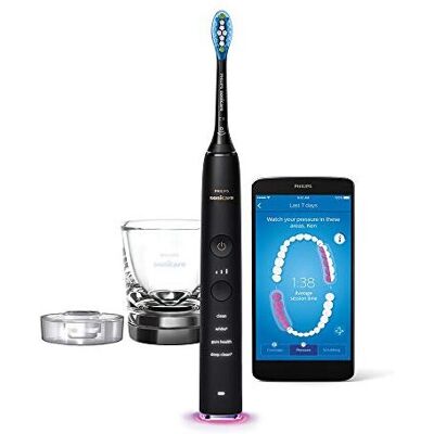 Philips Sonicare DiamondClean 9100 Smart Electric Toothbrush - Black - HX9901/14 Philips Sonicare DiamondClean 9100 Smart Electric Toothbrush - Black - HX9901/14