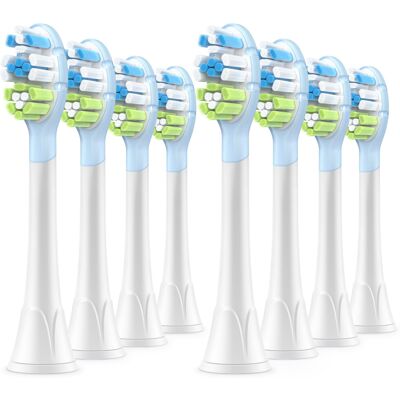 DailyWhite Superior Clean Replacement Toothbrush Heads Compatible with Philips Sonicare Ele DailyWhite Superior Clean Replacement Toothbrush Heads Compatible with Philips Sonicare Ele