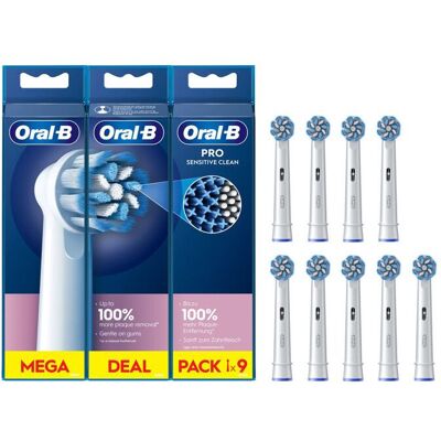 Oral-B Pro Sensitive Clean 9 pc - Toothbrush Head Oral-B Pro Sensitive Clean 9 pc - Toothbrush Head