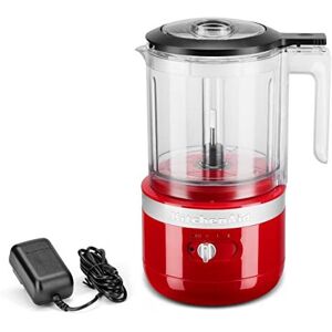 KitchenAid KFCB519ER Cordless Chopper 5 Cups Empire Red KitchenAid KFCB519ER Cordless Chopper 5 Cups Empire Red
