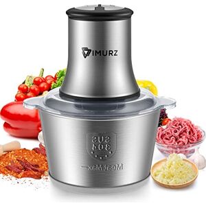 Imurz 2L Electric Mini Food Chopper Food Processor Meat Grinder,4 Bi-Level Blades,500 Imurz 2L Electric Mini Food Chopper Food Processor Meat Grinder,4 Bi-Level Blades,500