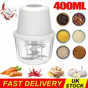 VEHHE Rechargeable Wireless Electric Mini Food Chopper Processor 400ML VEHHE Rechargeable Wireless Electric Mini Food Chopper Processor 400ML