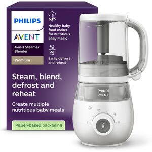 Philips Avent Premium 4-in-1 Steamer Blender, Baby Food Maker, Steam, Blend, Def Philips Avent Premium 4-in-1 Steamer Blender, Baby Food Maker, Steam, Blend, Def