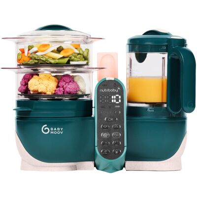 Babymoov Nutribaby(+), 6-in-1 Multi-Purpose Food Processor, Steam Cooker, Blende Babymoov Nutribaby(+), 6-in-1 Multi-Purpose Food Processor, Steam Cooker, Blende