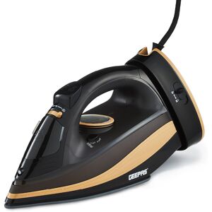 Geepas Cordless Steam Iron Ceramic Soleplate 2400W - Black Geepas Cordless Steam Iron Ceramic Soleplate 2400W - Black