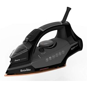 Breville VIN409 Aero Ceramic Steam Iron, 2400 W, 250 milliliters, Black & Rose Gold Breville VIN409 Aero Ceramic Steam Iron, 2400 W, 250 milliliters, Black & Rose Gold