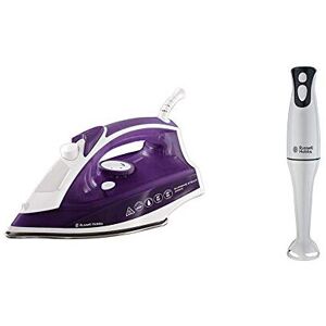 Russell Hobbs Supreme Steam Traditional Iron 23060, 2400 W - Purple/White & Hobb Russell Hobbs Supreme Steam Traditional Iron 23060, 2400 W - Purple/White & Hobb