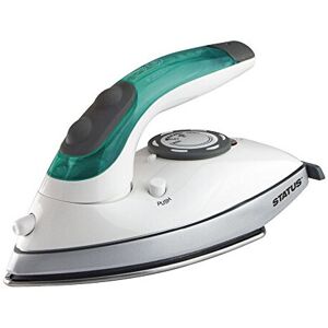 STATUS Tuscan Travel Iron, Clothes Steam Iron, 1100W Dual Voltage, White/Green, STATUS Tuscan Travel Iron, Clothes Steam Iron, 1100W Dual Voltage, White/Green,