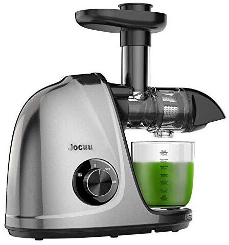 Slow Juicer Masticating Juicer Machine, Jocuu Juicers for Fruit and Vegetable wi