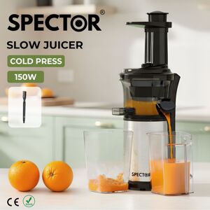Spector Cold Press Slow Juicer Easy Clean Blk Spector Cold Press Slow Juicer Easy Clean Blk