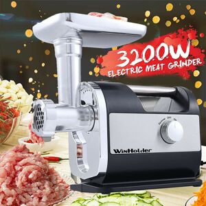 Unbranded 3200W Heavy Duty Electric Meat Grinder Sausage Maker Mincer Stuffer Unbranded 3200W Heavy Duty Electric Meat Grinder Sausage Maker Mincer Stuffer