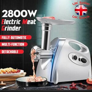 Unbranded 2800W Electric Meat Grinder Mincer Sausage Kibbe Maker Filler Kitchen Unbranded 2800W Electric Meat Grinder Mincer Sausage Kibbe Maker Filler Kitchen