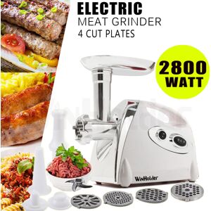 Unbranded 2800W Electric Meat Grinder Mincer Sausage Filler Kibbe Maker Kit Unbranded 2800W Electric Meat Grinder Mincer Sausage Filler Kibbe Maker Kit