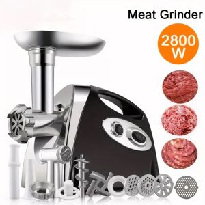 - Senza marca/Generico - 2800W Electric Meat Grinder Mincer Aluminum Sausage Maker Filler - Senza marca/Generico - 2800W Electric Meat Grinder Mincer Aluminum Sausage Maker Filler