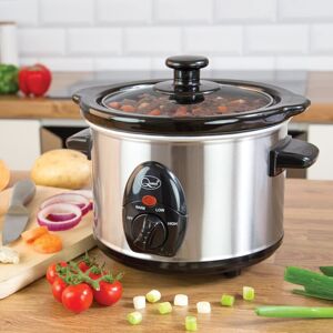 Garmin Quest 35260 Slow Cooker / 1.5 Litres / Compact Stainless Steel / 120W / 3 Temper Garmin Quest 35260 Slow Cooker / 1.5 Litres / Compact Stainless Steel / 120W / 3 Temper