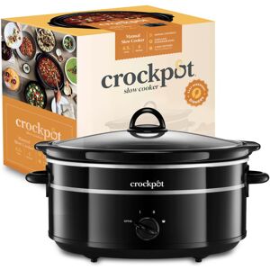 Crock-Pot SCV655B Slow Cooker, Aluminium, 300 W, 6.5 liters, Black Crock-Pot SCV655B Slow Cooker, Aluminium, 300 W, 6.5 liters, Black