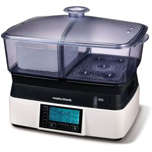 Morphy Richards Intellisteam Compact Food Steamer, 6L, Synchronised Steaming, Di Morphy Richards Intellisteam Compact Food Steamer, 6L, Synchronised Steaming, Di