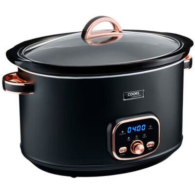 Cooks Professional - Digital Slow Cooker 8L - Black Cooks Professional - Digital Slow Cooker 8L - Black