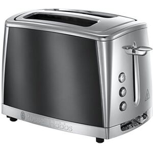 Russell Hobbs 23221 Luna Two Slice Toaster, 1500 W, Grey Russell Hobbs 23221 Luna Two Slice Toaster, 1500 W, Grey