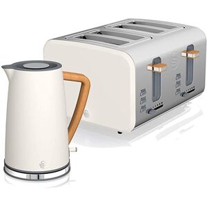 Swan Nordic Rapid Boil Jug Kettle 1.7 L & 4 Slice Toaster Matt Finish Swan Nordic Rapid Boil Jug Kettle 1.7 L & 4 Slice Toaster Matt Finish
