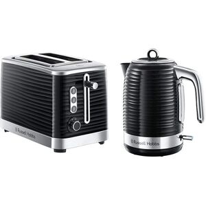 (Black, Kettle and 2 Slice Toaster) Russell Hobbs 24382 Inspire High Gloss Plast (Black, Kettle and 2 Slice Toaster) Russell Hobbs 24382 Inspire High Gloss Plast