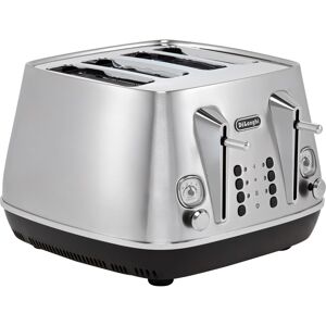 DeLonghi REFURBISHED De'Longhi Distinta X CTI4003.M 4 Slice Toaster - Silver DeLonghi REFURBISHED De'Longhi Distinta X CTI4003.M 4 Slice Toaster - Silver