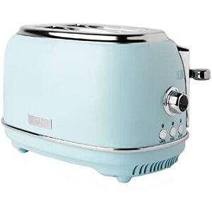 Haden Heritage Blue 2 Slice Toaster - Electric Stainless Steel Toaster - Economy Mode Haden Heritage Blue 2 Slice Toaster - Electric Stainless Steel Toaster - Economy Mode