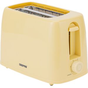 (Beige) Geepas 2Slice Toaster 6Level Browning Control 650W (Beige) Geepas 2Slice Toaster 6Level Browning Control 650W