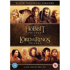Warner Bros Hobbit Trilogy/The Lord Of The Rings Trilogy (DVD) Warner Bros Hobbit Trilogy/The Lord Of The Rings Trilogy (DVD)