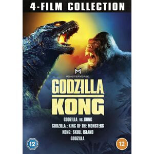 Warner Bros Godzilla & Kong 4-Film Collection (DVD) Warner Bros Godzilla & Kong 4-Film Collection (DVD)