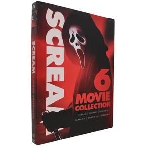 HENGHECHANG Scream 1-6 Movie Collection DVD Box Set (English) - 6 Discs HENGHECHANG Scream 1-6 Movie Collection DVD Box Set (English) - 6 Discs