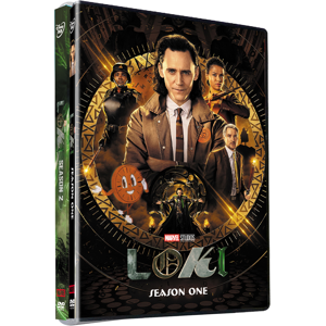 Azip Loki: Seasons 1–2 on 4DVD — Time-Traveling Mischief Starring Tom Hiddleston, Sof Azip Loki: Seasons 1–2 on 4DVD — Time-Traveling Mischief Starring Tom Hiddleston, Sof
