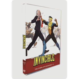 Unbranded New Box Set Invincible Season 1-3 DVD Complete Series 6-Disc English Unbranded New Box Set Invincible Season 1-3 DVD Complete Series 6-Disc English