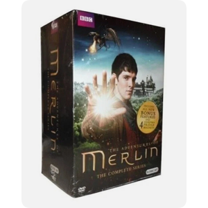Unbranded Merlin - The Complete Series, Season 1-5 (DVD, 24-Disc, Box-Set) Unbranded Merlin - The Complete Series, Season 1-5 (DVD, 24-Disc, Box-Set)