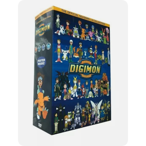 Unbranded Digimon Digital Monster: The Complete Series Seasons 1-4 (DVD 32-Disc) Unbranded Digimon Digital Monster: The Complete Series Seasons 1-4 (DVD 32-Disc)