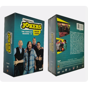 Unbranded Impractical Jokers The Complete Series Season 1-9 (DVD 33-Disc Box) Unbranded Impractical Jokers The Complete Series Season 1-9 (DVD 33-Disc Box)