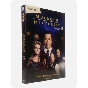 Unbranded New Box Set Murdoch Mysteries Season 17 DVD 5-Disc English Unbranded New Box Set Murdoch Mysteries Season 17 DVD 5-Disc English