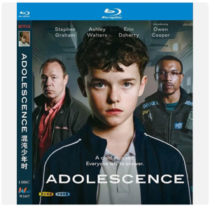 Unbranded Adolescence (2025) :1-Disc 1080P BD All Region New Box Set Sealed Unbranded Adolescence (2025) :1-Disc 1080P BD All Region New Box Set Sealed