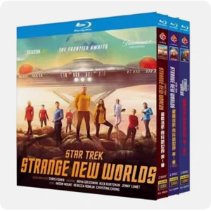 Unbranded Star Trek:Strange New Worlds Season 1-3:6-Disc TV Series 1080P BD All Region New Unbranded Star Trek:Strange New Worlds Season 1-3:6-Disc TV Series 1080P BD All Region New