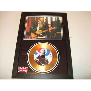 gold disc man PAUL WELLER SIGNED DISC gold disc man PAUL WELLER SIGNED DISC