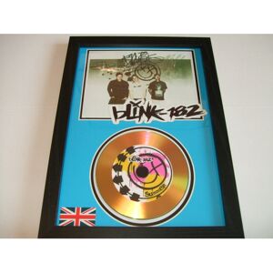 gold disc man BLINK 182 SIGNED DISC gold disc man BLINK 182 SIGNED DISC