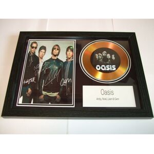 gold disc man oasis signed disc gold disc man oasis signed disc