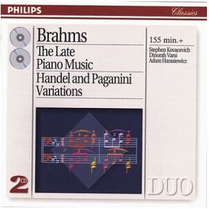 Duo Brahms: The Late Piano Music Duo Brahms: The Late Piano Music